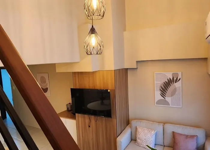 Apartment Penthouse Interior Design With Balcony Unit 3310